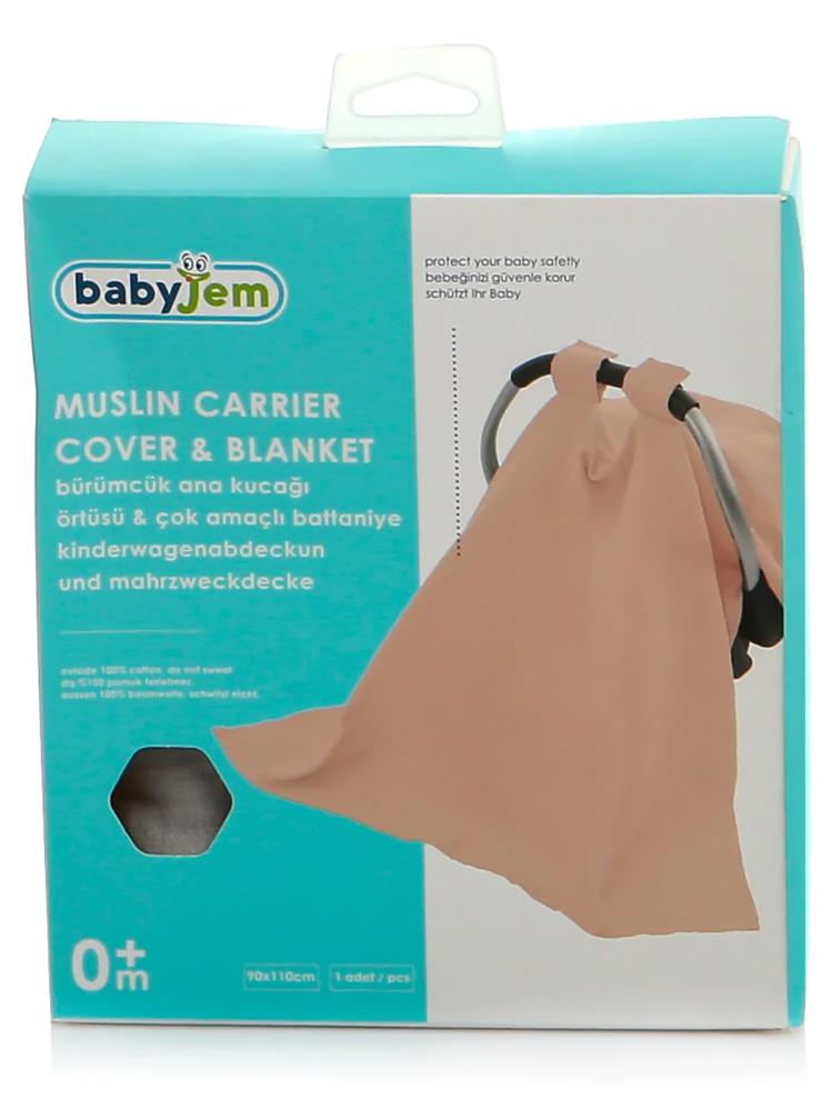 Babyjem Bürümcük Ana Kucağı Örtüsü - Gri