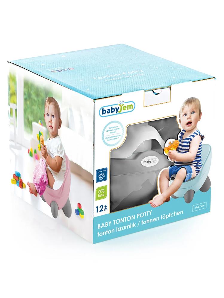 BabyJem Ton Ton Lazımlık - Beyaz