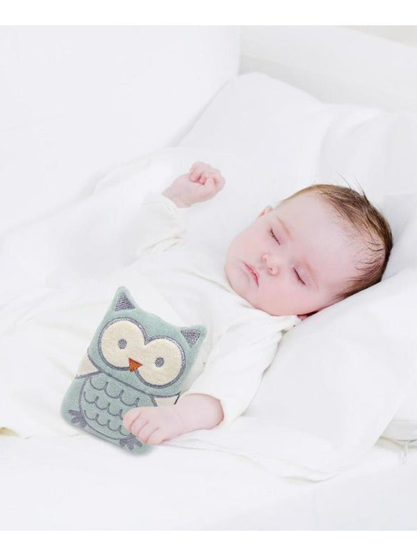 Babyjem Kiraz Çekirdekli Baykuş Gaz Yastığı - Beyaz