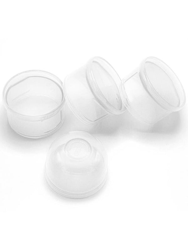 Baby Jem Katlı Toz Mama Kabı - Beyaz