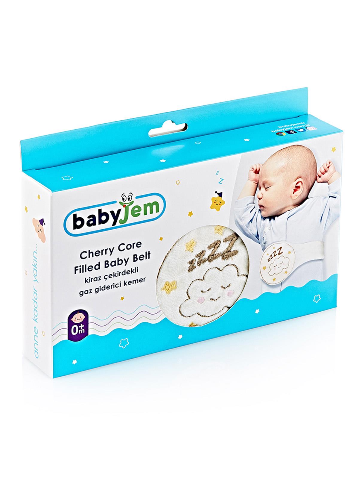 Babyjem Kiraz Çekırdekli Kemer - Gri