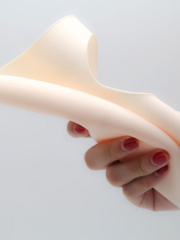 Babyjem Mini Silikon Önlük - Ekru