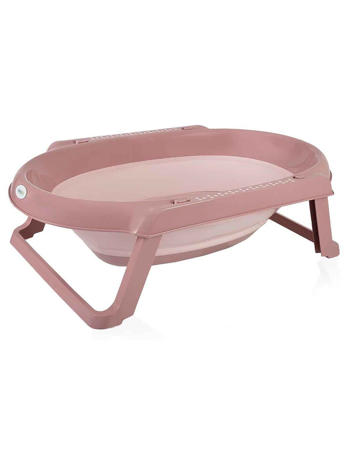 Babyjem Katlanır Banyo Seti 5'li - Pudra