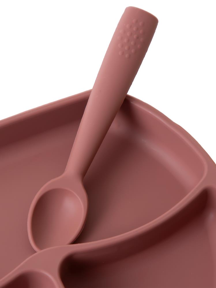 Babyjem Silikon Kaşık - Pembe