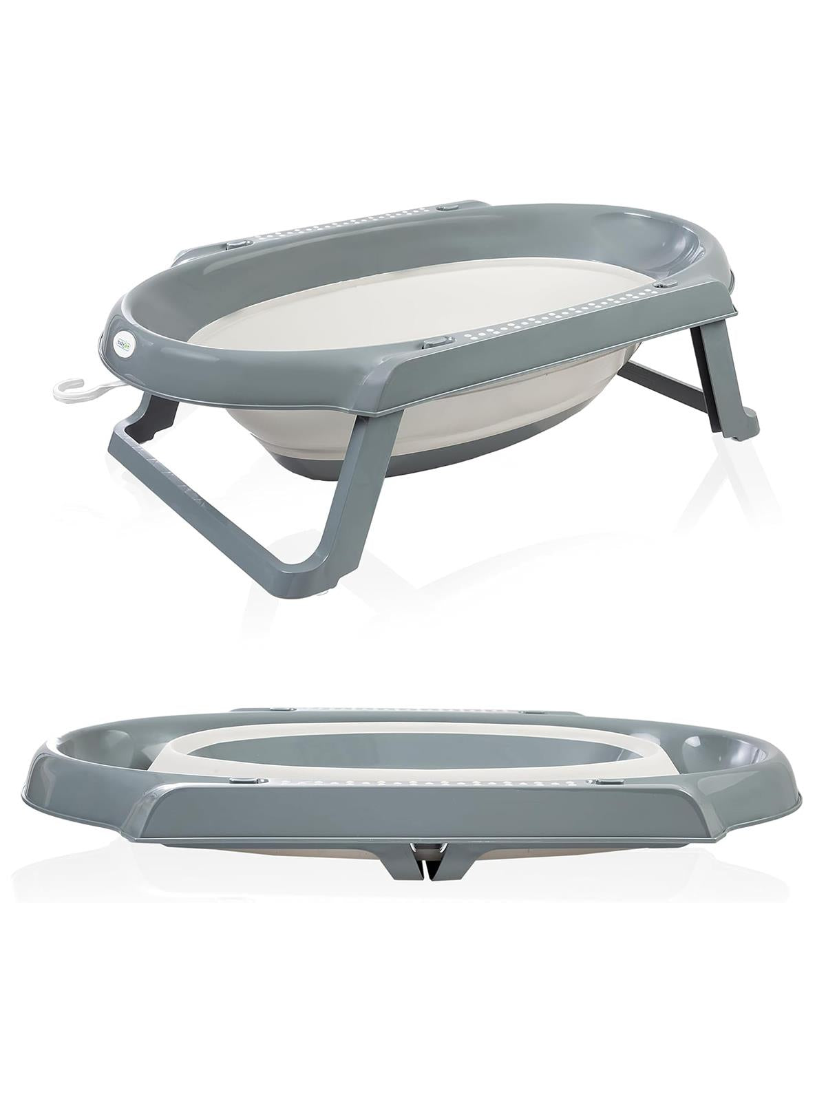 Babyjem Katlanır Banyo Seti 5'li - Gri