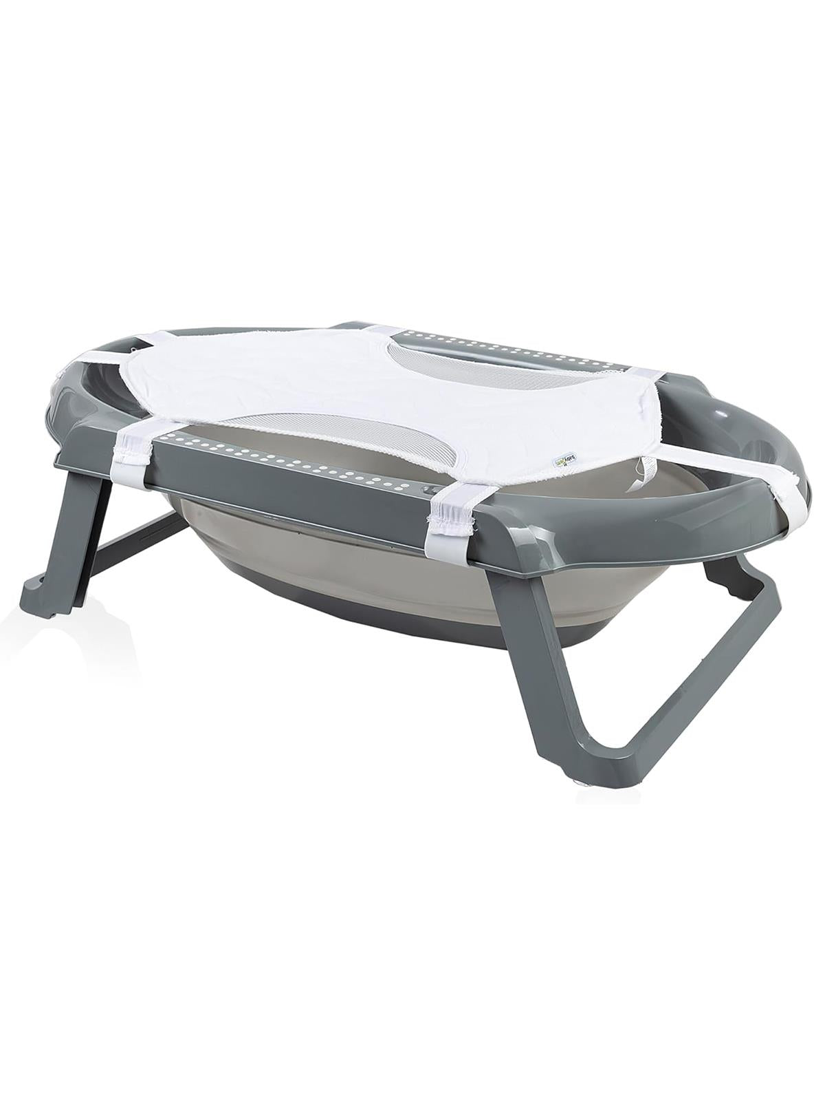 Babyjem Katlanır Banyo Seti 5'li - Gri