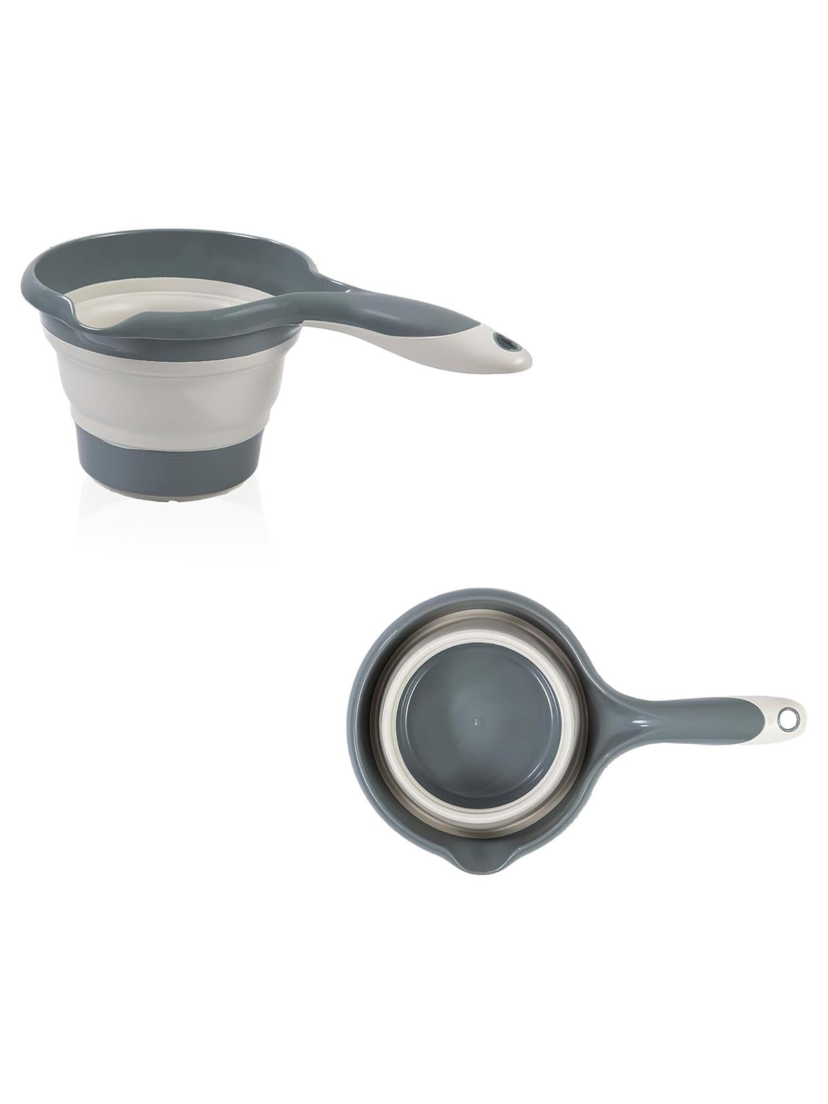 Babyjem Katlanır Banyo Seti 5'li - Gri