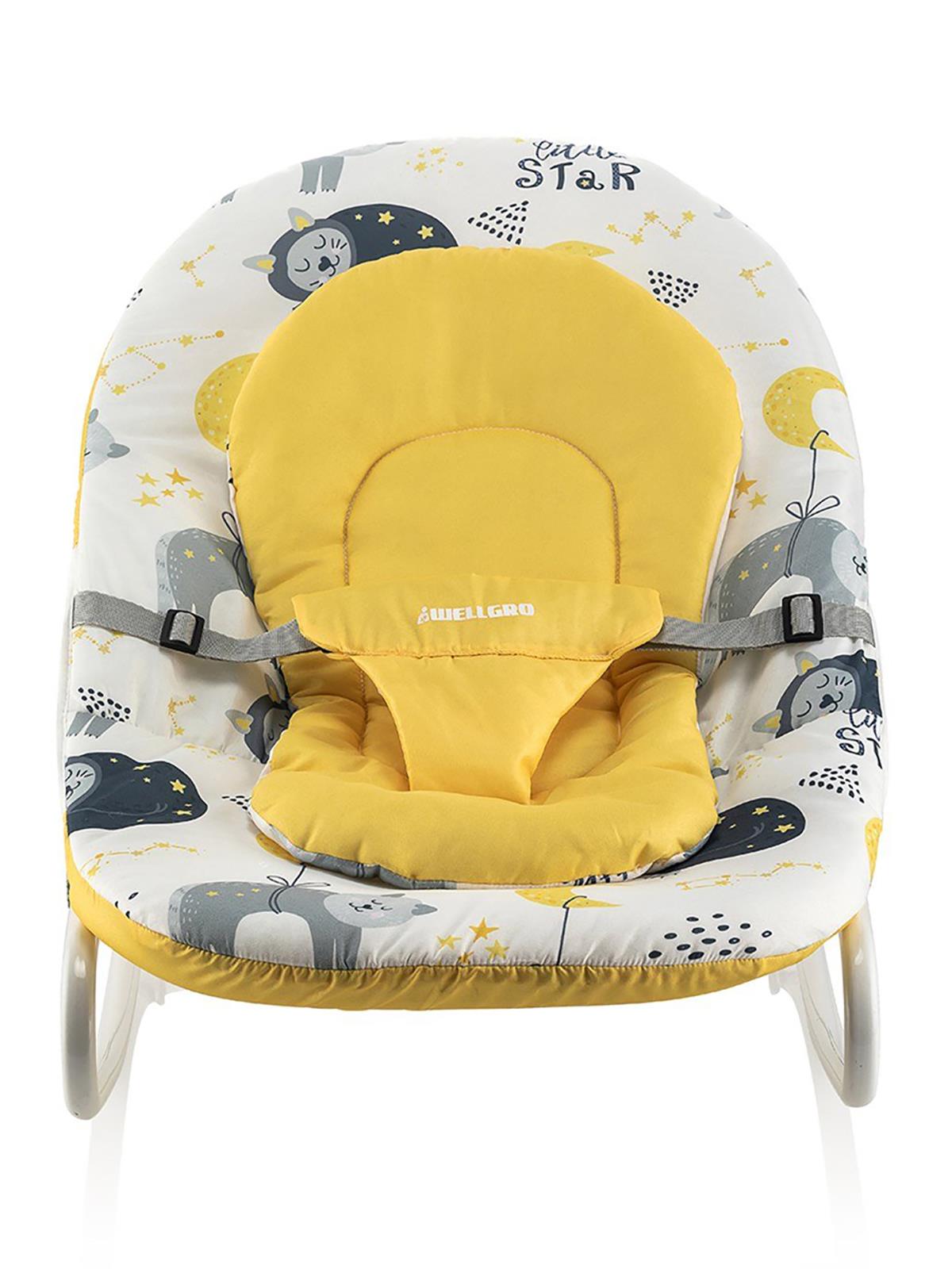 Wellgro Little Star Ana Kucağı Sallanır Ana Dizi  - Sarı