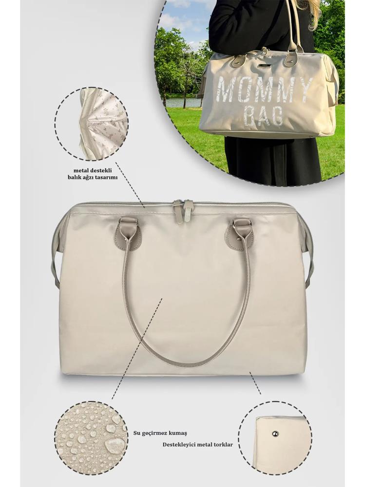 Stylo Mommy Bag  X Pro Bakım Çantası - Kahverengi
