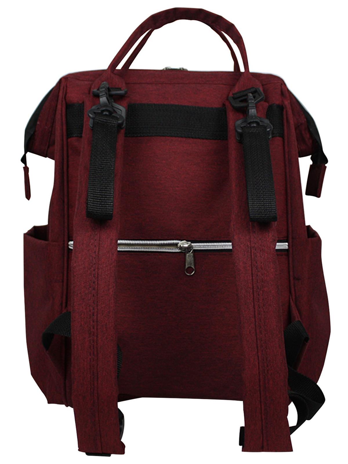 Stylo Star Takım Baskılı Just Bebek Bakım Çantası ve Termos Çanta  - Bordo