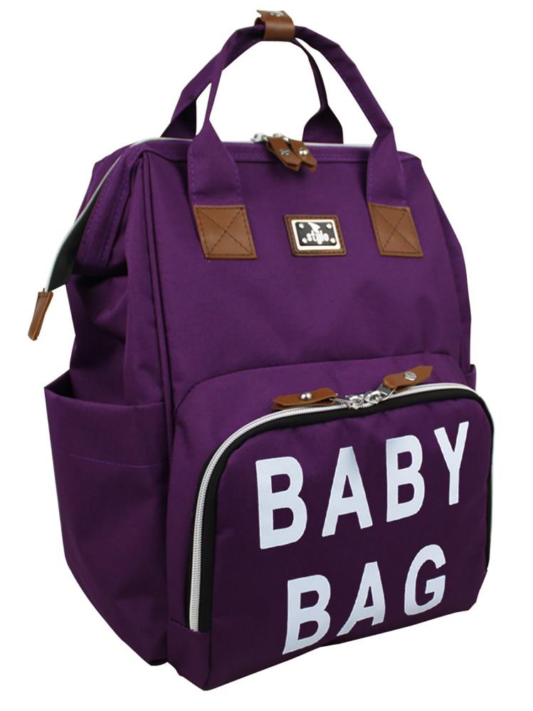 Stylo Roma Baby Bag Anne Bebek Bakım Sırt Çantası - Lila