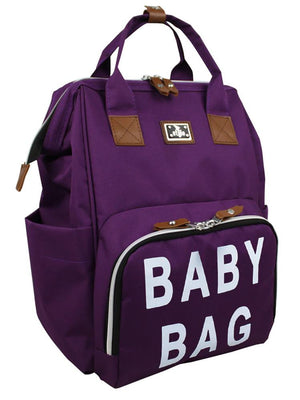 Stylo Roma Baby Bag Anne Bebek Bakım Sırt Çantası - Lila