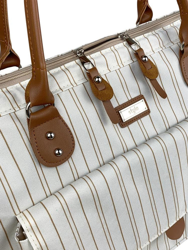 Stylo Milano Anne Bebek Bakım ve Kadın Çantası - Bej