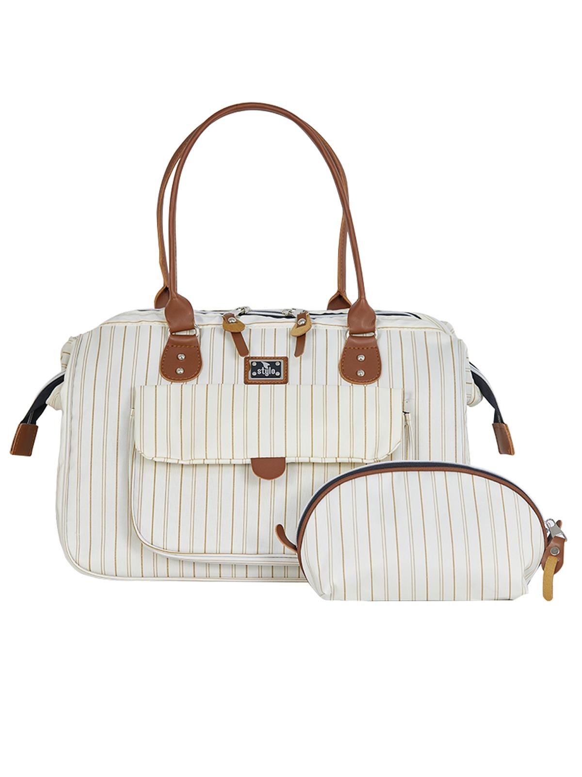 Stylo Milano Anne Bebek Bakım ve Kadın Çantası - Bej