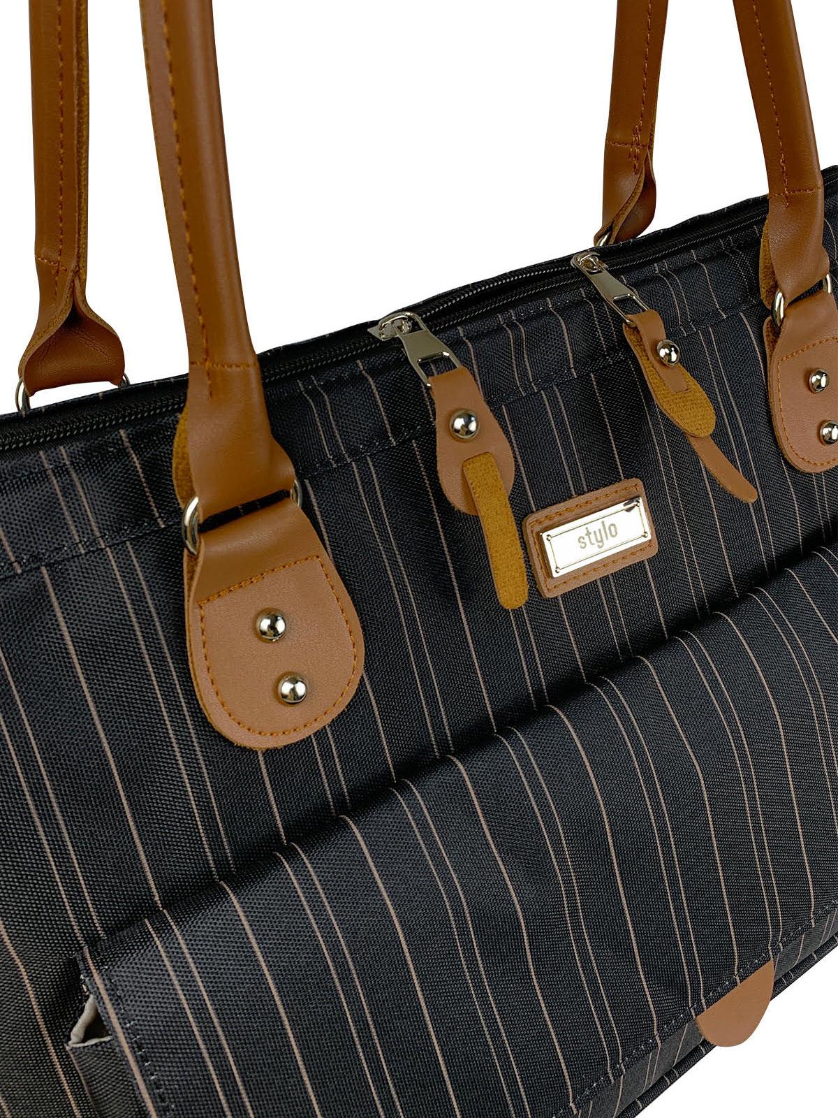 Stylo Milano Anne Bebek Bakım ve Kadın Çantası - Siyah