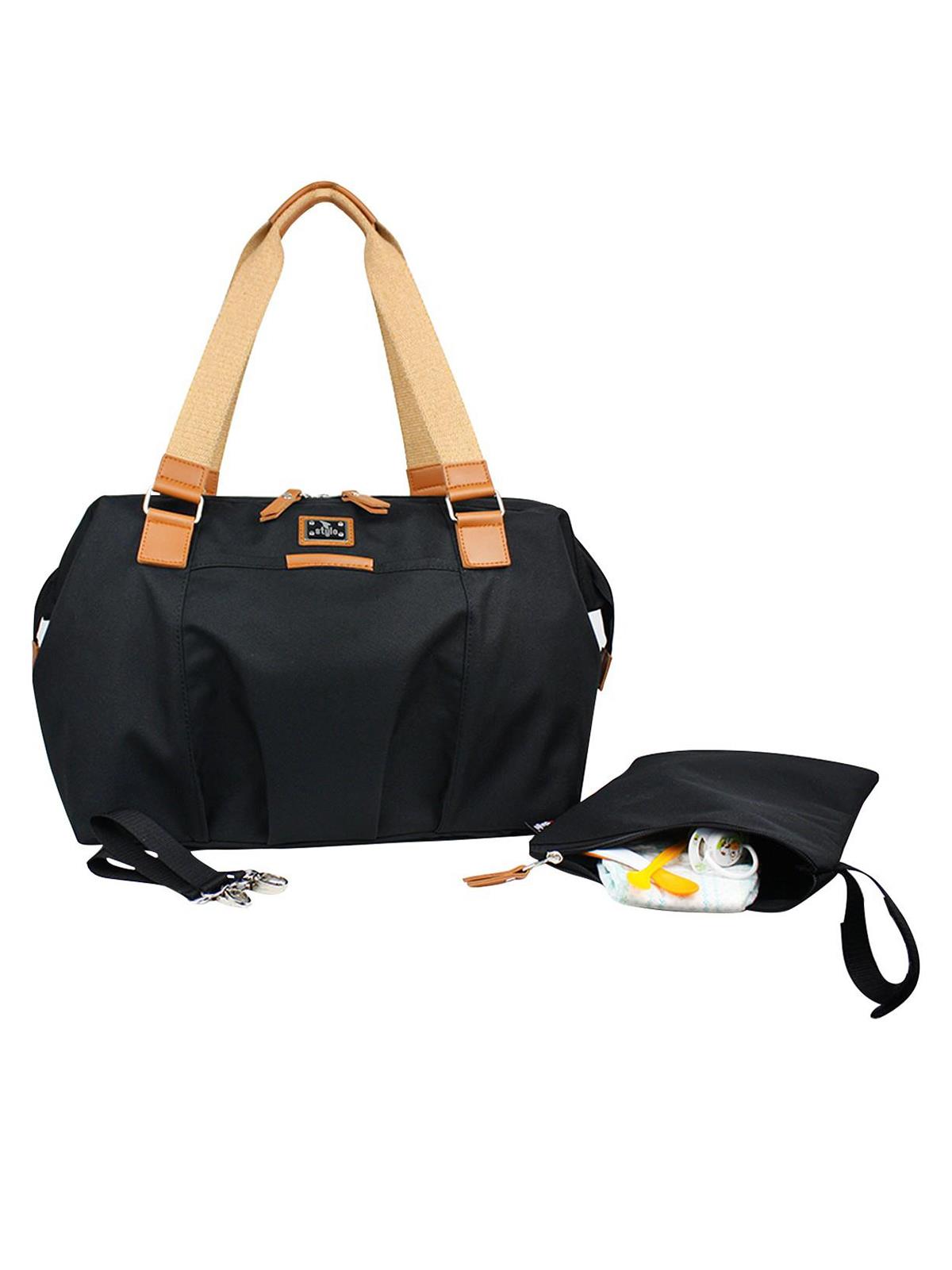 Stylo Venedik Anne Bebek Bakım Kadın Çantası - Siyah