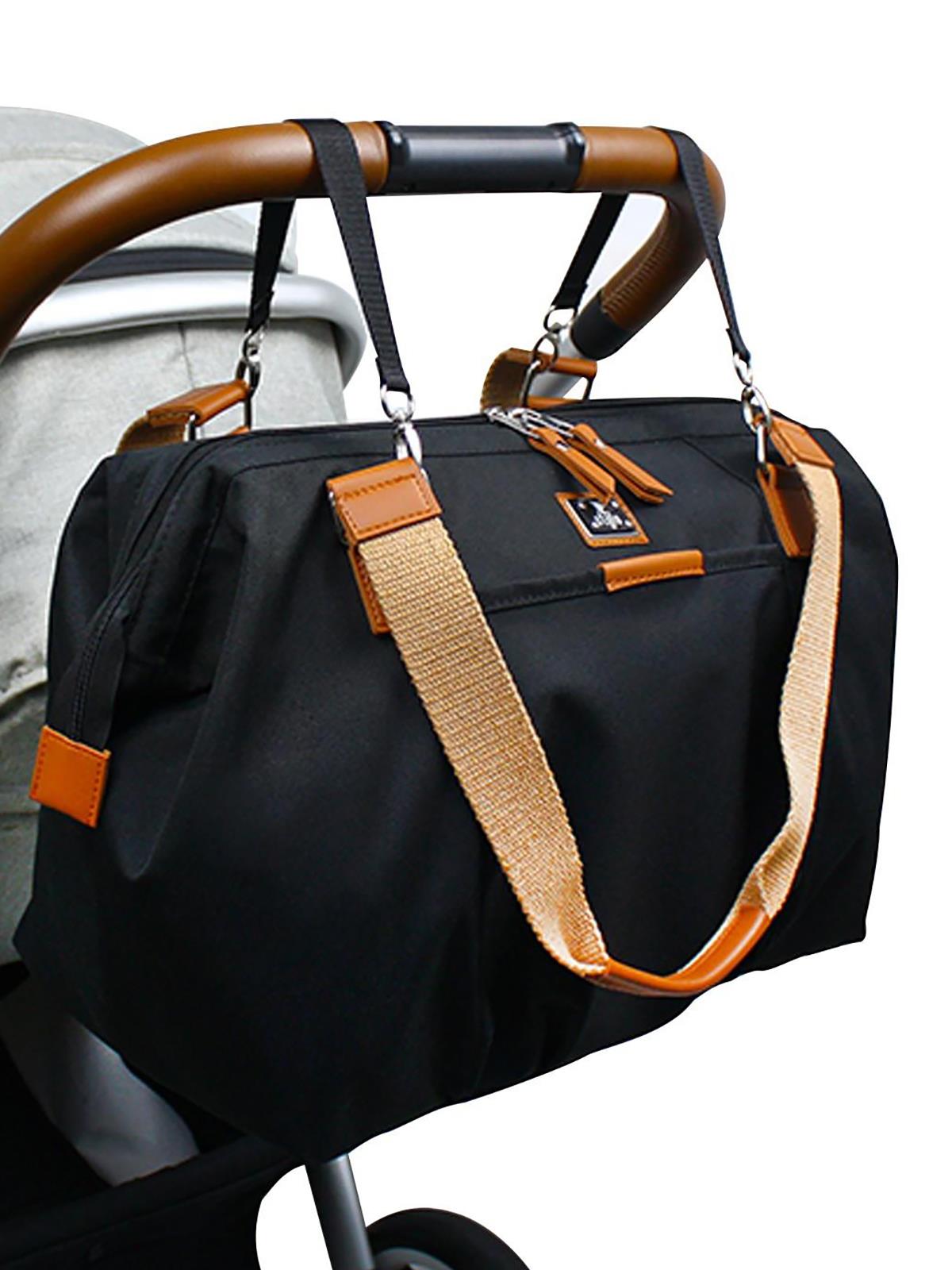 Stylo Venedik Anne Bebek Bakım Kadın Çantası - Siyah