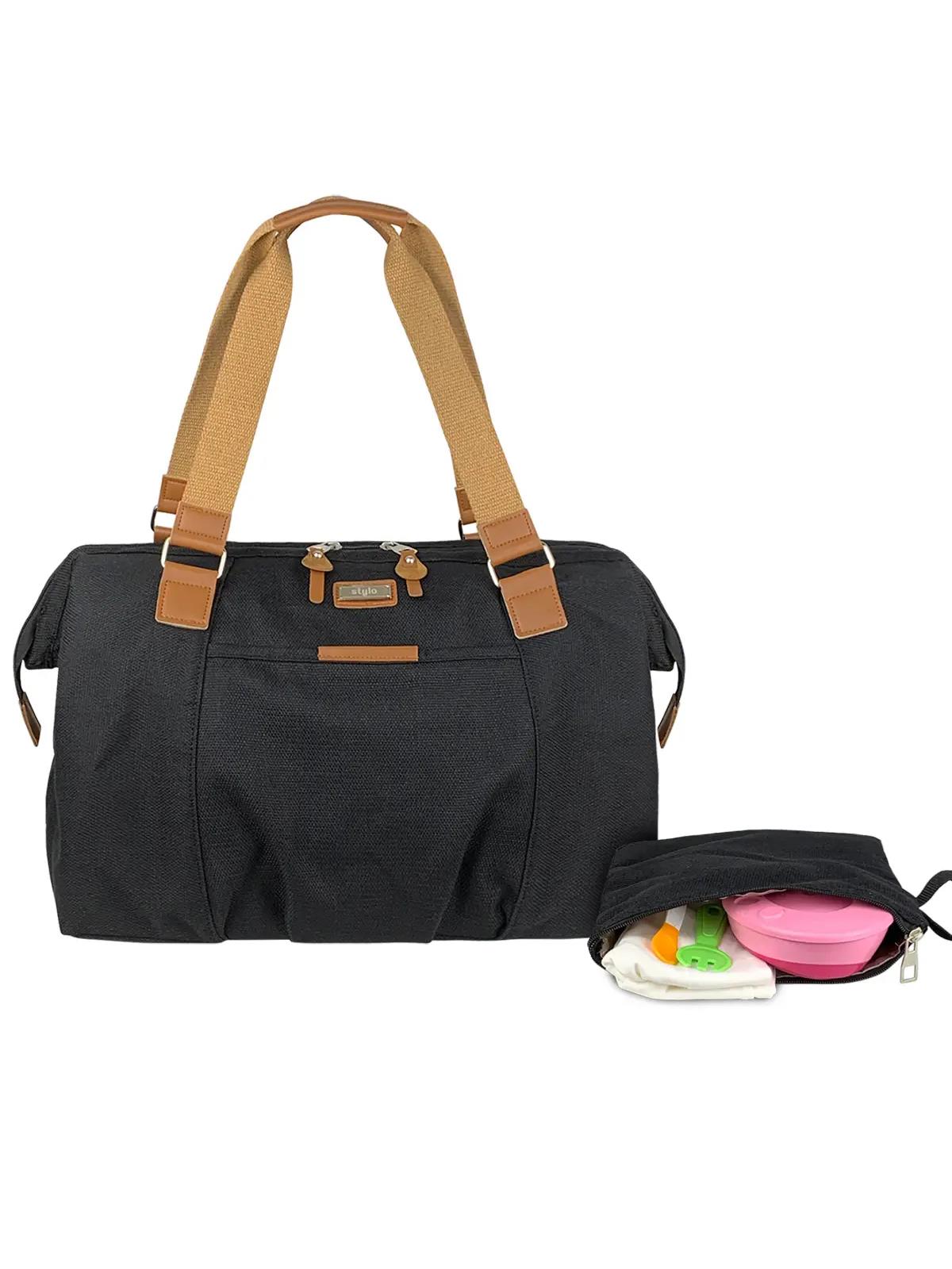 Stylo Venedik Anne Bebek Bakım Kadın Çantası - Siyah