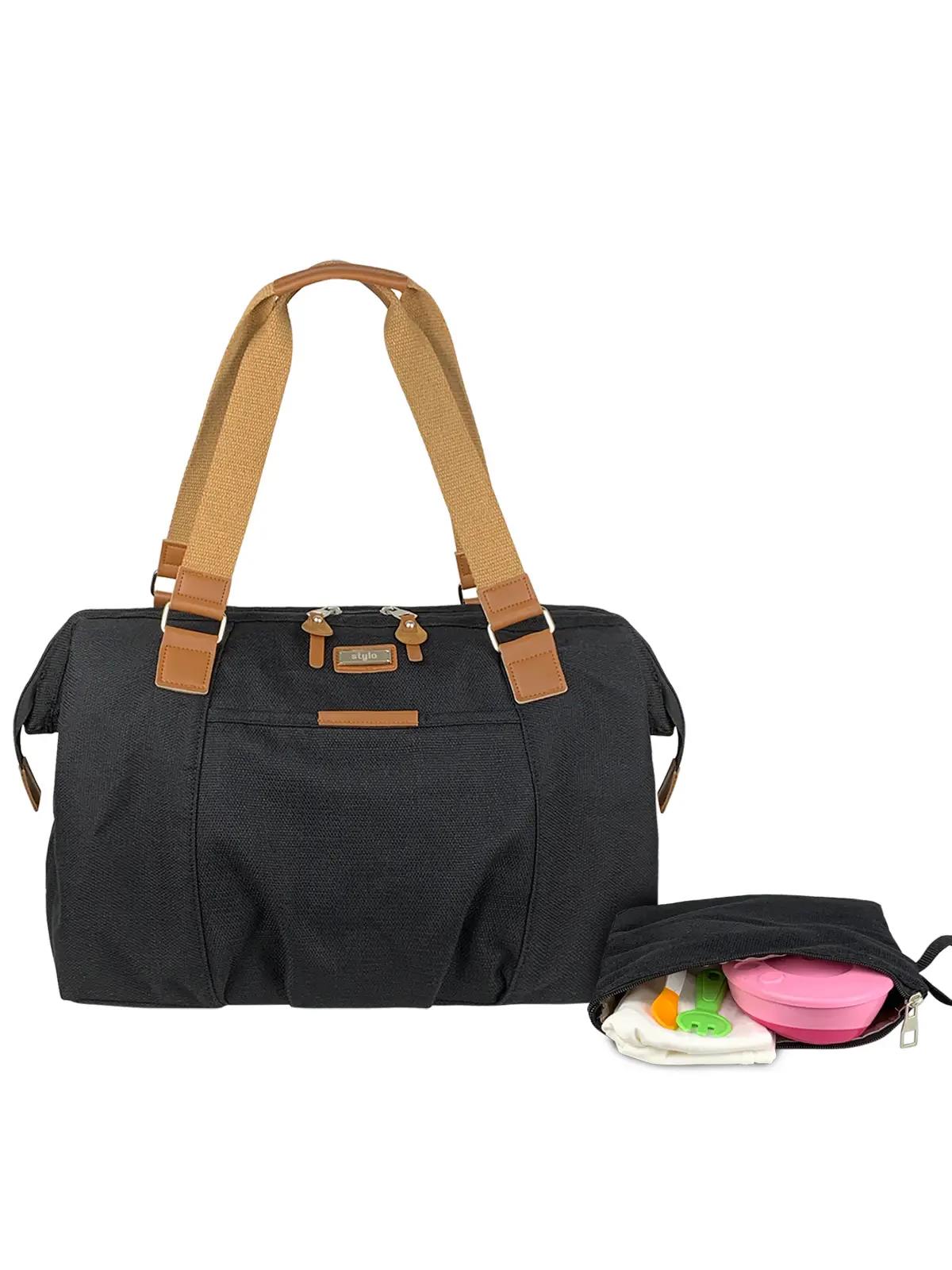 Stylo Venedik Anne Bebek Bakım Kadın Çantası - Siyah