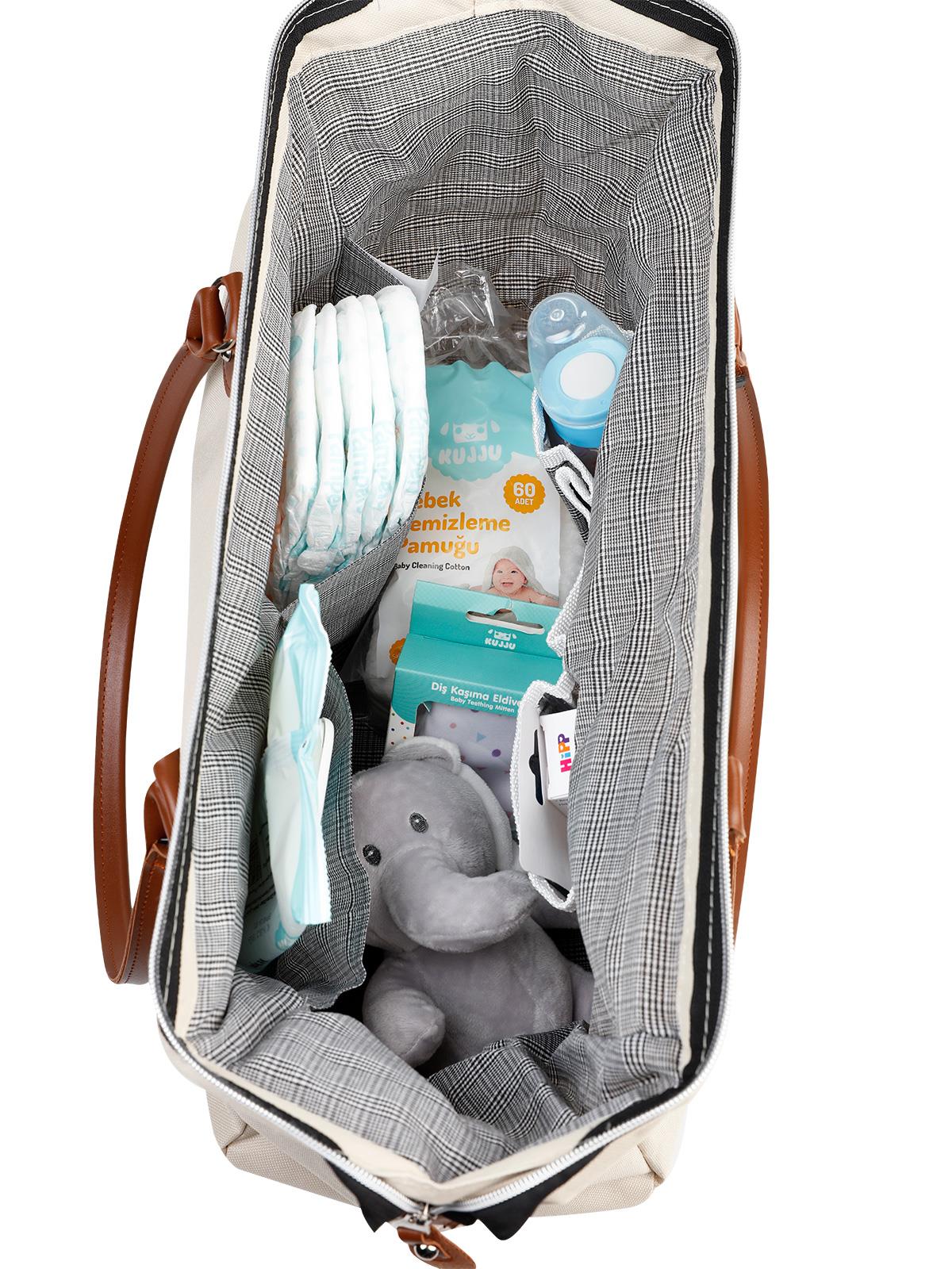 Stylo Mommy Bag Anne Bebek Bakım Çantası - Bej