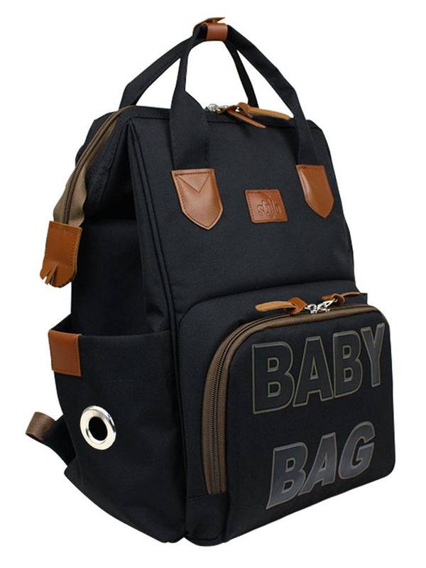 Stylo Monaco Baby Bag Sırt Çantası - Siyah