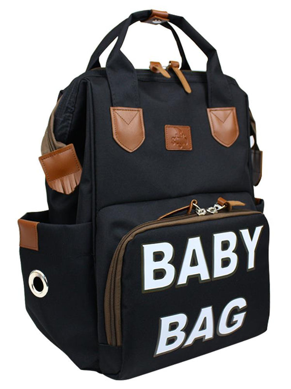 Stylo Monaco Baby Bag Sırt Çantası - Siyah