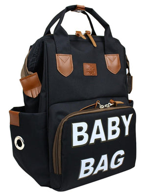 Stylo Monaco Baby Bag Sırt Çantası - Siyah