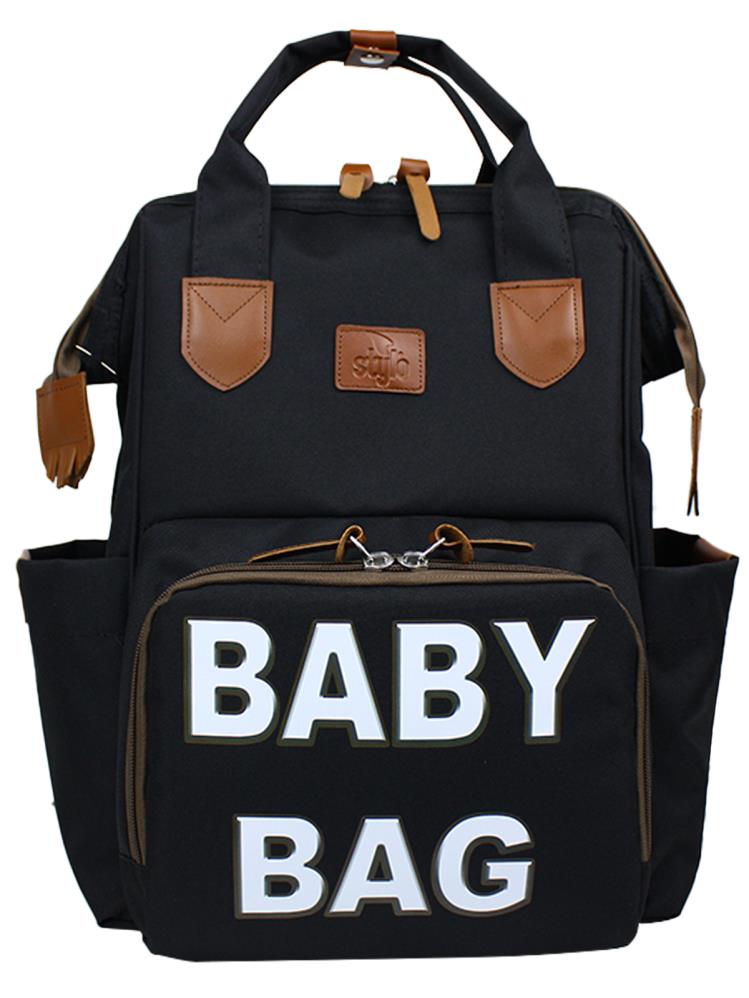 Stylo Monaco Baby Bag Sırt Çantası - Siyah