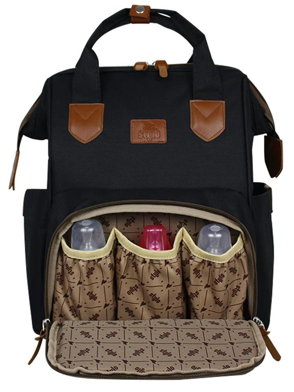 Stylo Monaco Baby Bag Sırt Çantası - Siyah