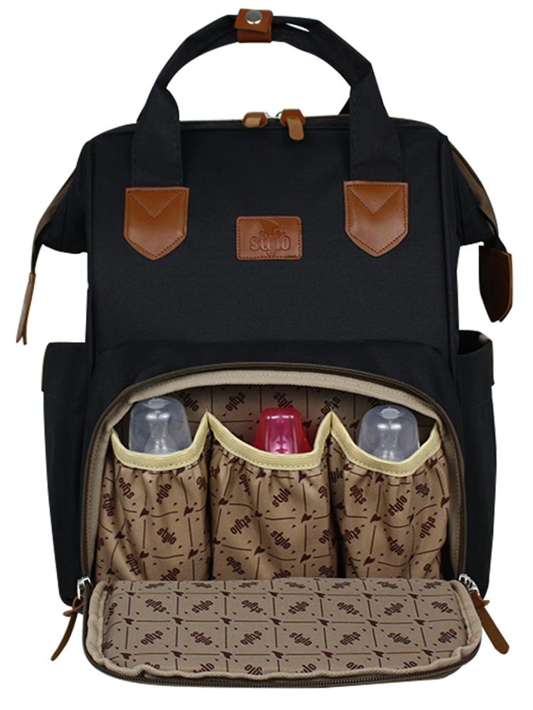 Stylo Monaco Baby Bag Sırt Çantası - Siyah