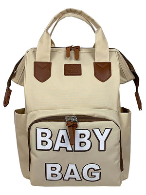 Stylo Monaco Baby Bag Sırt Çantası - Bej