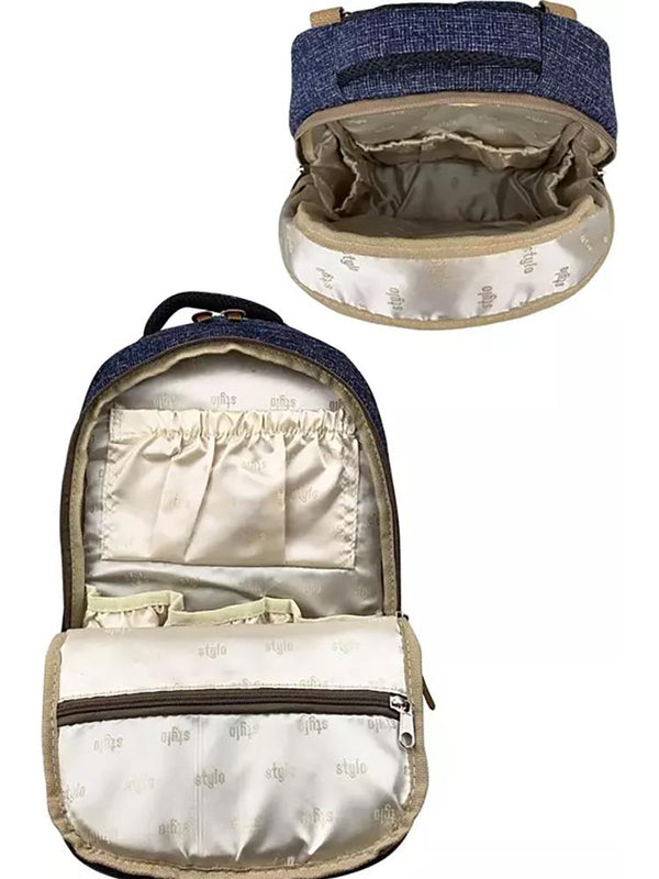 Stylo Grand Backpack Bebek Bakım Sırt Çantası - Lacivert