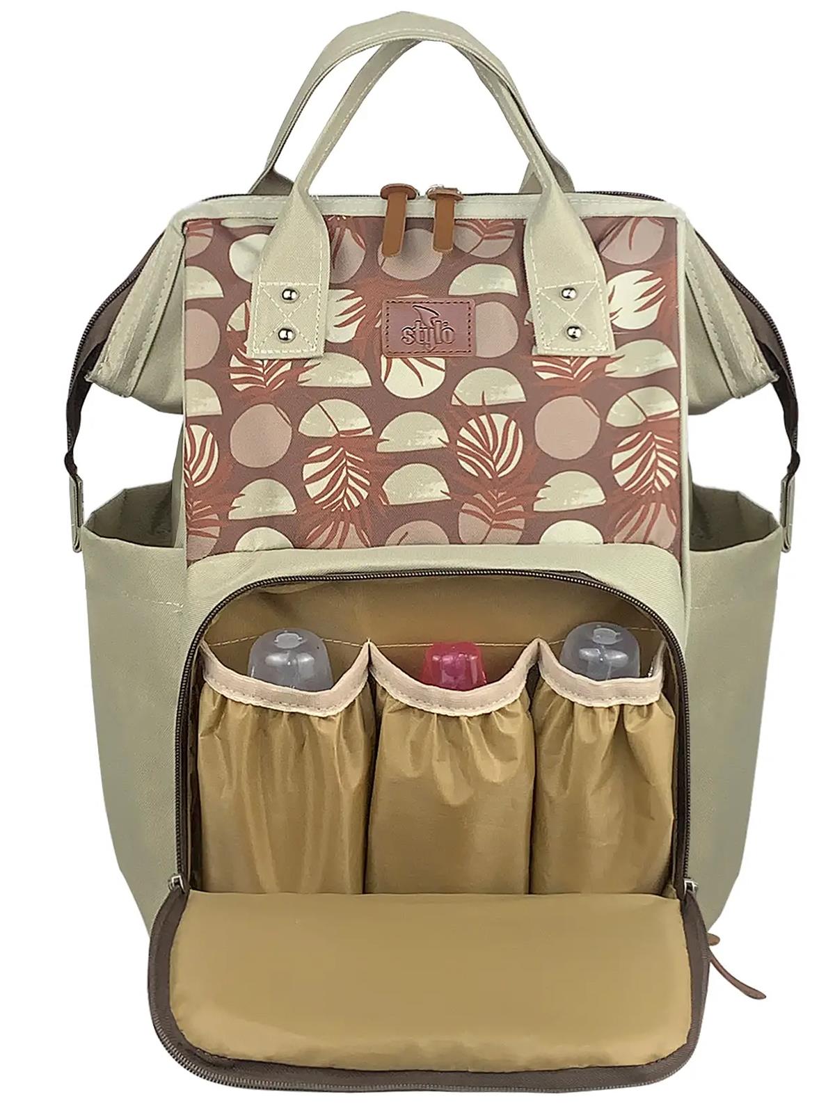 Stylo Paris Anne Bebek Bakım Sırt Çantası - Kahverengi