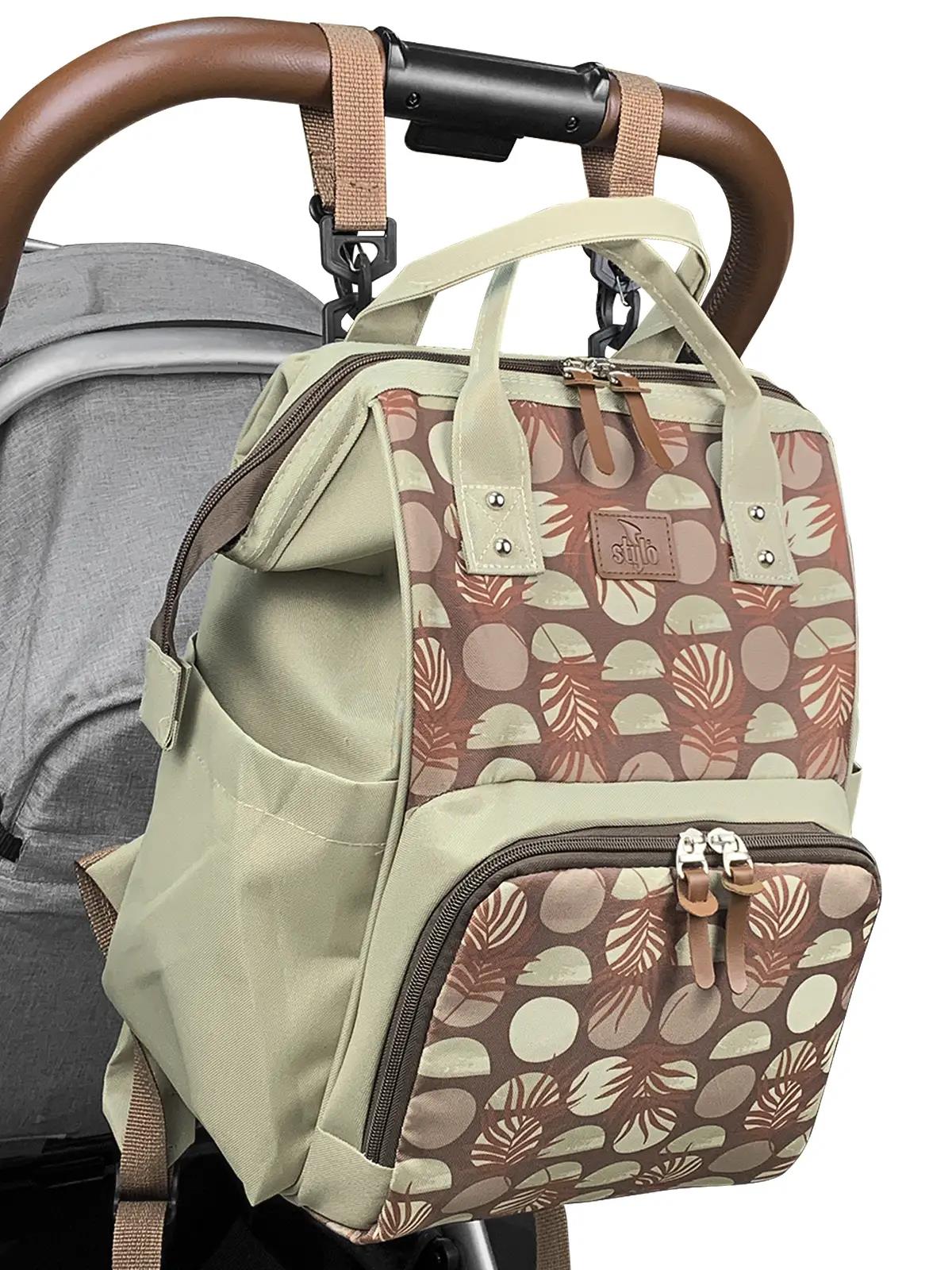 Stylo Paris Anne Bebek Bakım Sırt Çantası - Kahverengi