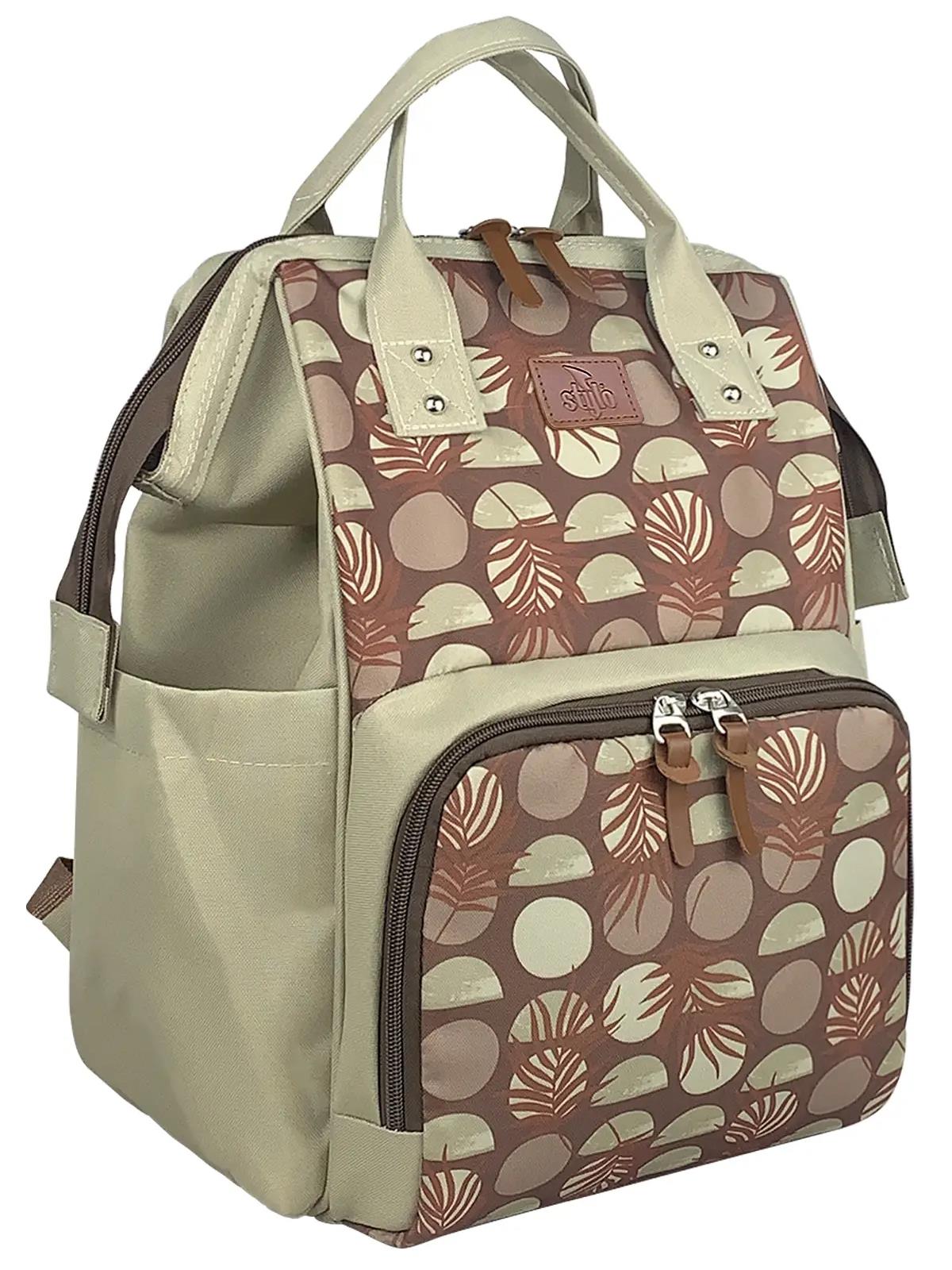 Stylo Paris Anne Bebek Bakım Sırt Çantası - Kahverengi