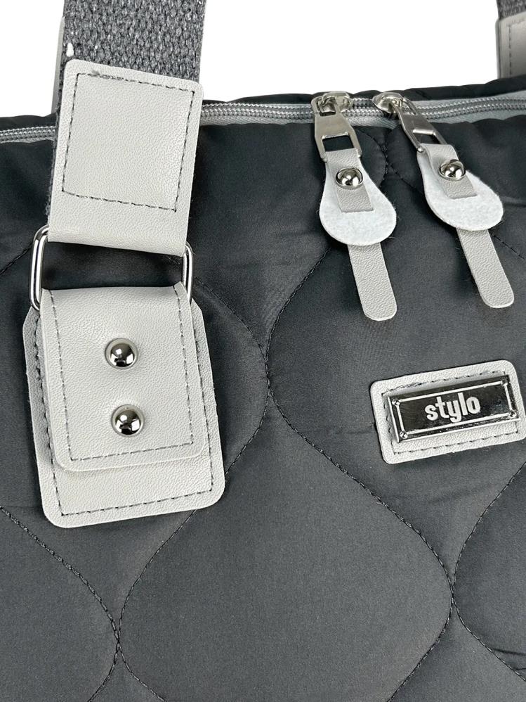 Stylo Manolya Anne Bebek Bakım Çantası - Gri