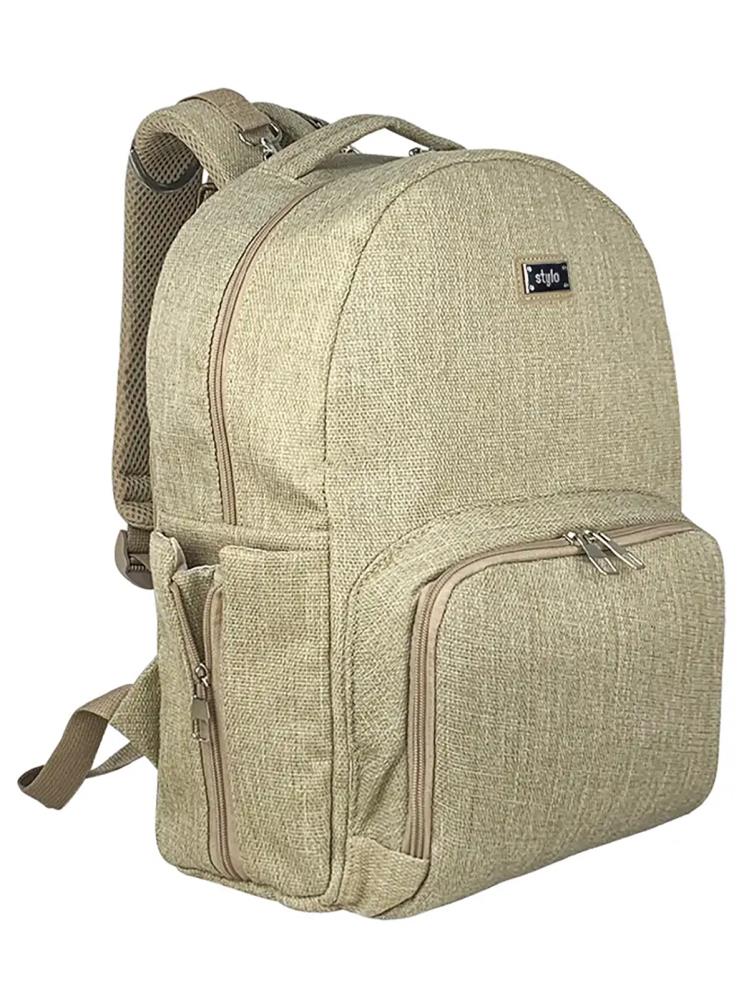 Stylo Duo Backpack Anne Çanta  - Bej