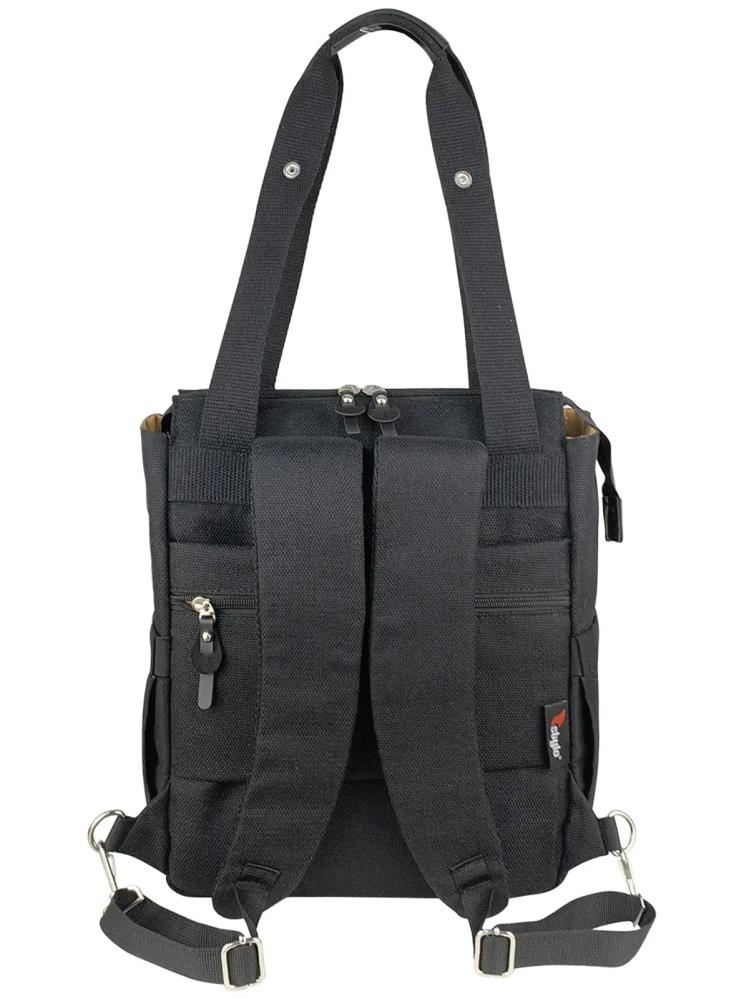 Stylo Platinum (2 In 1) Anne Bebek Bakım Sırt Ve Omuz Çantası - Siyah