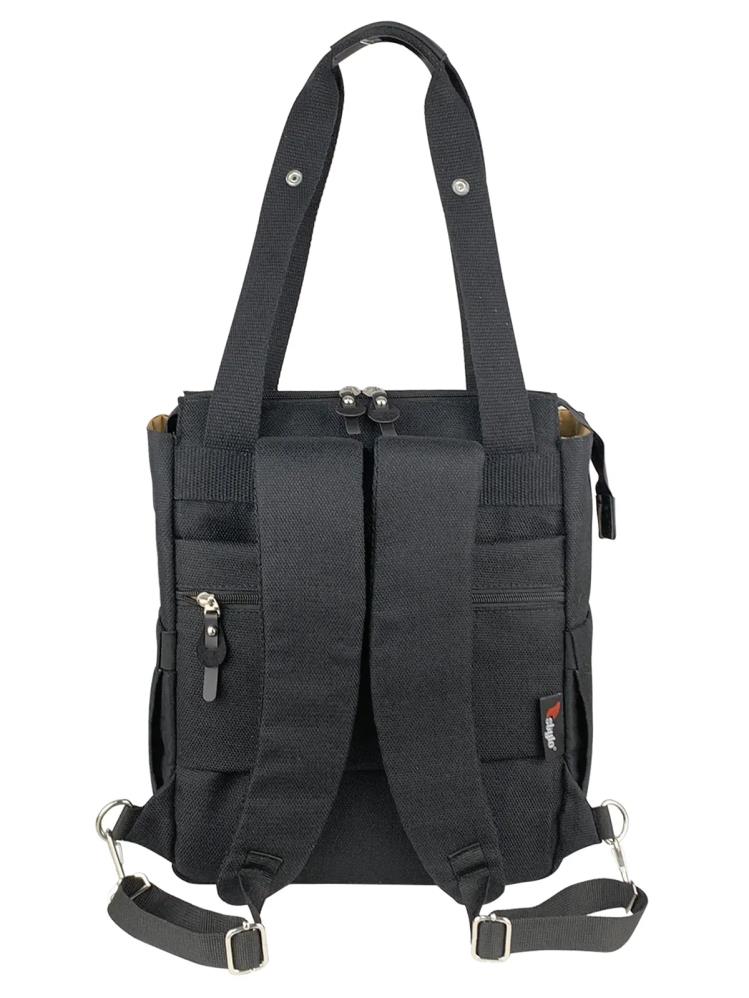 Stylo Platinum (2 In 1) Anne Bebek Bakım Sırt Ve Omuz Çantası - Siyah