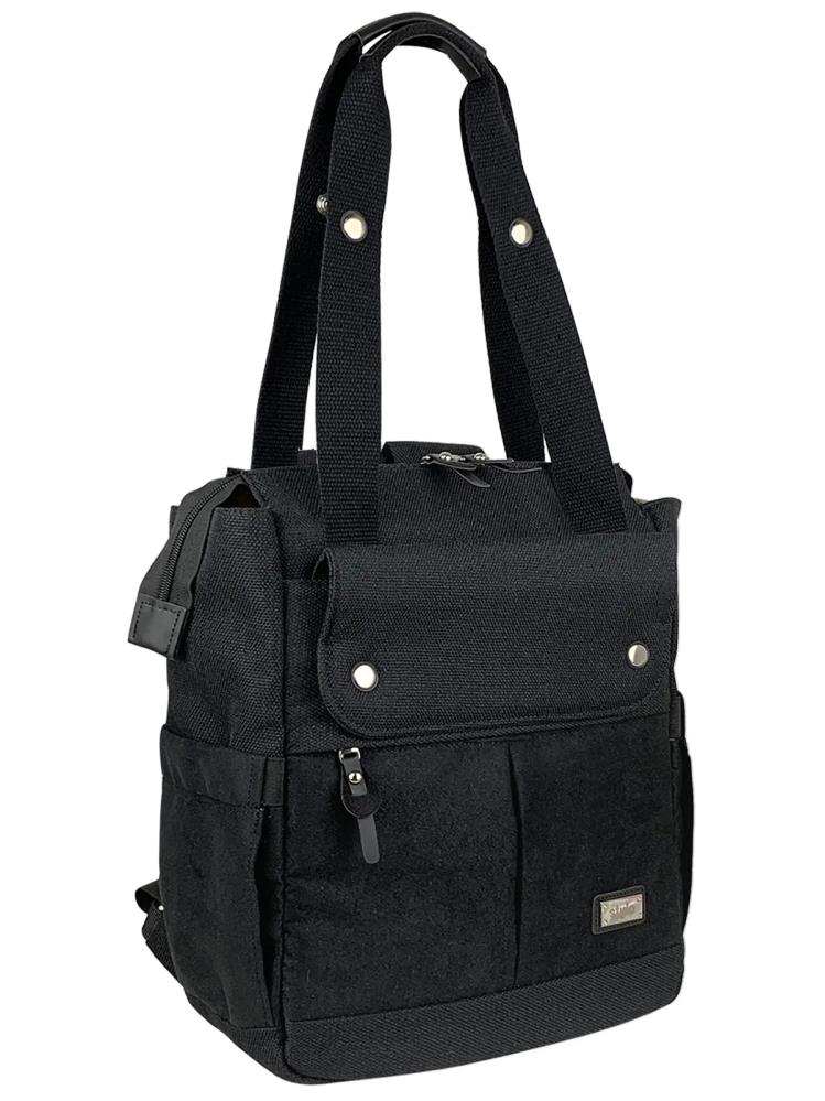 Stylo Platinum (2 In 1) Anne Bebek Bakım Sırt Ve Omuz Çantası - Siyah