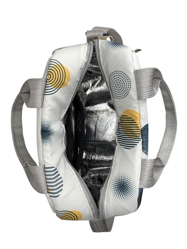 Stylo Bye Bye Lunch Omuz Askılı Beslenme Çantası ve Termos Yemek Taşıma Çantası - Gri