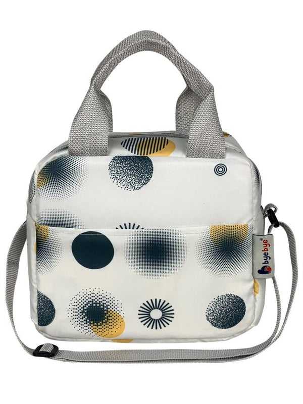 Stylo Bye Bye Lunch Omuz Askılı Beslenme Çantası ve Termos Yemek Taşıma Çantası - Gri