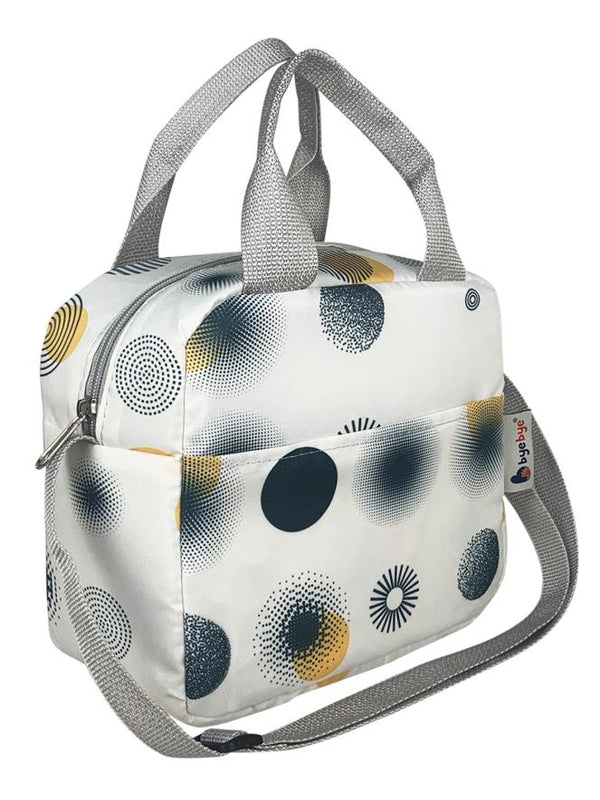 Stylo Bye Bye Lunch Omuz Askılı Beslenme Çantası ve Termos Yemek Taşıma Çantası - Gri