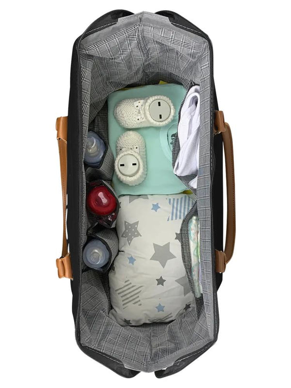 Stylo Byebye Mother Bag Anne Bebek Bakım ve Kadın Çantası - Siyah