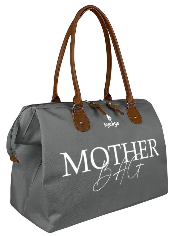 Stylo Byebye Mother Bag Anne Bebek Bakım ve Kadın Çantası - Gri