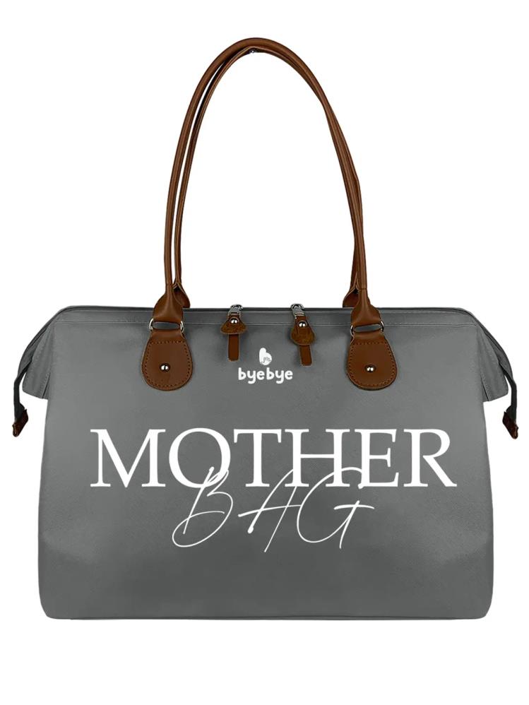 Stylo Byebye Mother Bag Anne Bebek Bakım ve Kadın Çantası - Gri