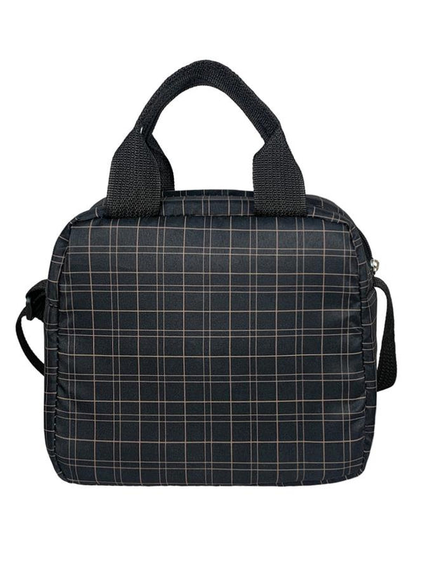 Stylo Bye Bye Lunch Omuz Askılı Beslenme Çantası ve Termos Yemek Taşıma Çantası - Siyah