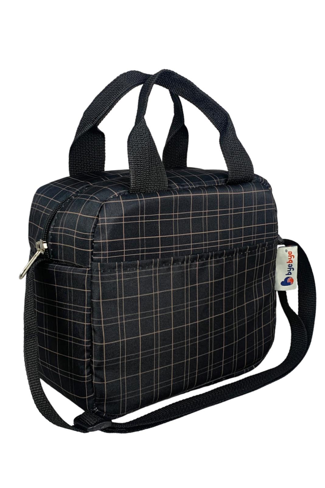 Stylo Çanta  Bye Bye Lunch Omuz Askılı Beslenme Çantası ve Termos Yemek Taşıma Çantası - Siyah