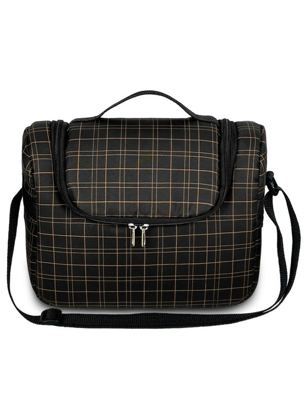 Bye Bye Yummy El ve Omuz Termos Beslenme Çantası - Siyah