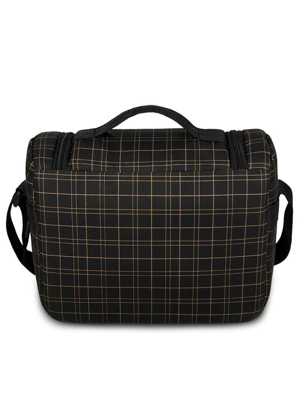 Bye Bye Yummy El ve Omuz Termos Beslenme Çantası - Siyah